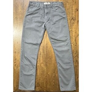 Patagonia Iron Clad Straight Fit Pants Mens 36x34 Gray Organic Cotton Workwear